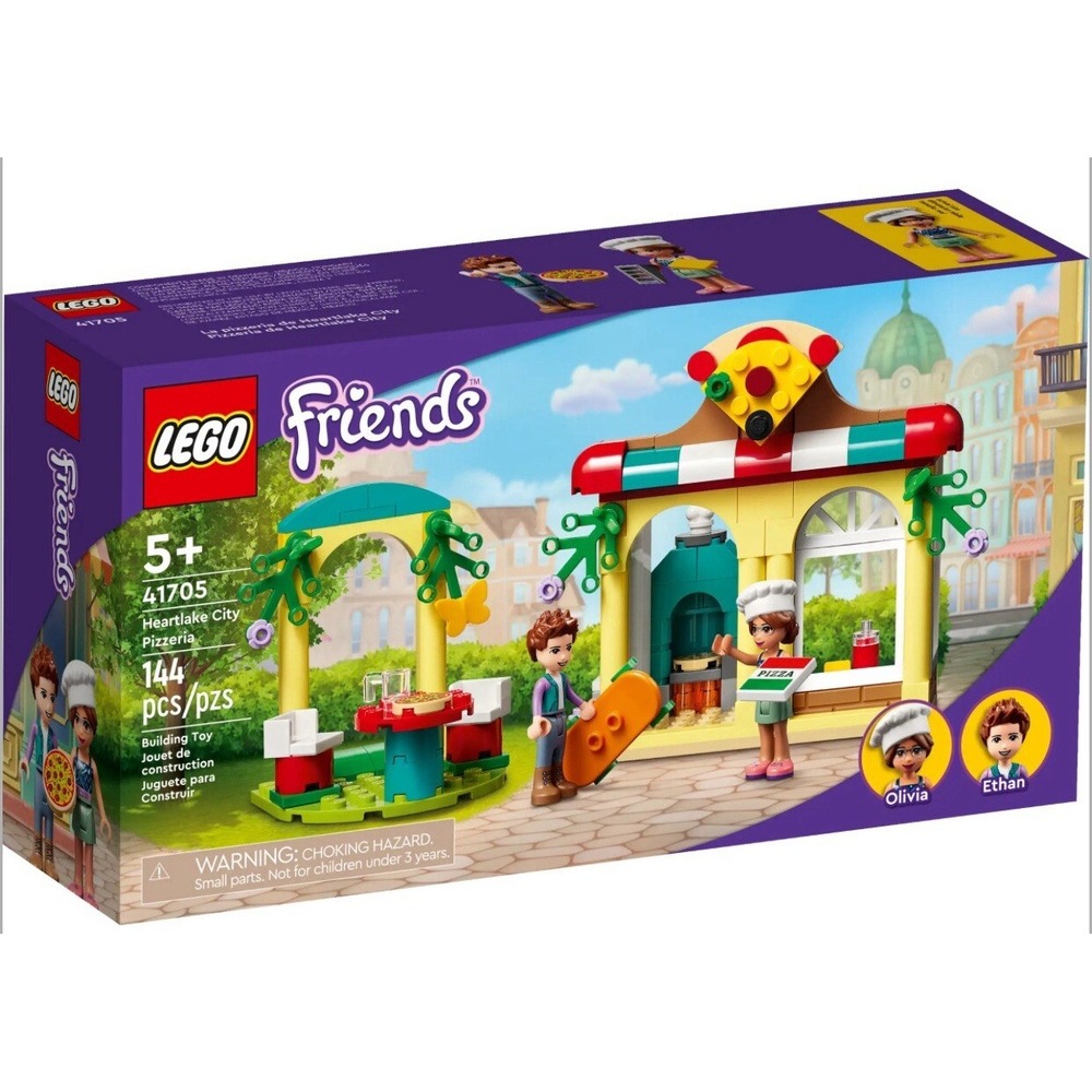 *BRAND NEW*  Lego Friends Heartlake City Pizzeria Pizza Shop #41705 *RETIRED*